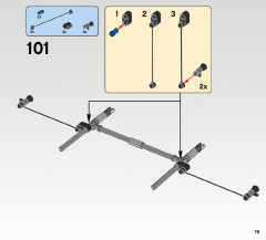 LEGO 75876 instructions page 79 – build guide