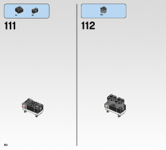 LEGO 75876 instructions page 90 – build guide
