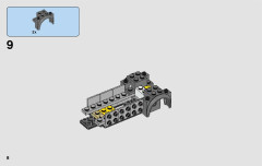 LEGO 75877 instructions page 8 – build guide