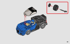 LEGO 75878 instructions page 43 – build guide