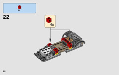 LEGO 75881 instructions page 22 – build guide