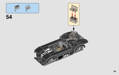 LEGO 75881 instructions page 43 – build guide