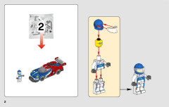 LEGO 75881 instructions page 2 – build guide