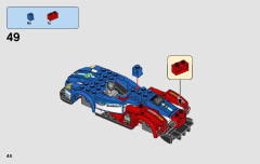 LEGO 75881 instructions page 44 – build guide