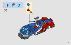 LEGO 75881 instructions page 45 – build guide