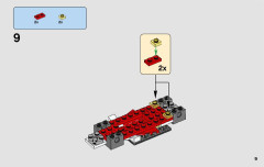 LEGO 75881 instructions page 9 – build guide