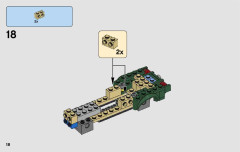 LEGO 75884 instructions page 18 – build guide