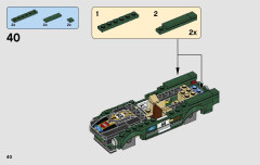 LEGO 75884 instructions page 40 – build guide