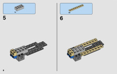 LEGO 75884 instructions page 8 – build guide