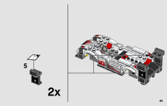 LEGO 75887 instructions page 45 – build guide