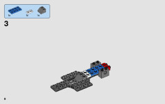 LEGO 75887 instructions page 8 – build guide