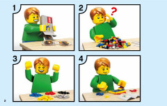 LEGO 75890 instructions page 2 – build guide