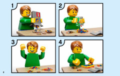 LEGO 75892 instructions page 2 – build guide