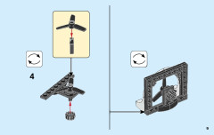 LEGO 75892 instructions page 9 – build guide