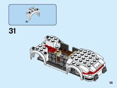LEGO 75895 instructions page 35 – build guide