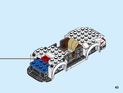 LEGO 75895 instructions page 43 – build guide