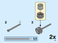 LEGO 75895 instructions page 71 – build guide