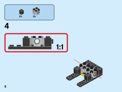 LEGO 75895 instructions page 8 – build guide