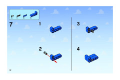 LEGO 7590 instructions page 12 – build guide
