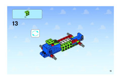 LEGO 7590 instructions page 19 – build guide