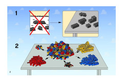 LEGO 7590 instructions page 2 – build guide