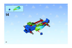 LEGO 7590 instructions page 20 – build guide