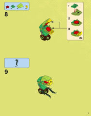 LEGO 75904 instructions page 7 – build guide