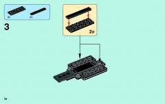 LEGO 75911 instructions page 10 – build guide