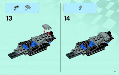 LEGO 75911 instructions page 21 – build guide