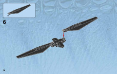 LEGO 75915 instructions page 74 – build guide