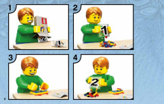 LEGO 75916 instructions page 2 – build guide