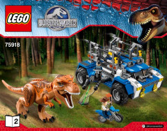 LEGO 75918 instructions page 1 – build guide