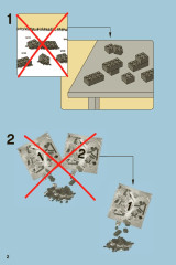 LEGO 7592 instructions page 2 – build guide