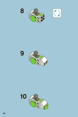 LEGO 7592 instructions page 22 – build guide