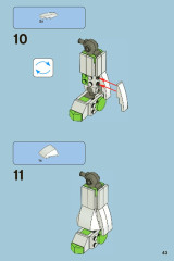 LEGO 7592 instructions page 43 – build guide