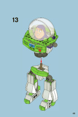 LEGO 7592 instructions page 45 – build guide