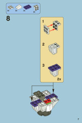 LEGO 7592 instructions page 7 – build guide