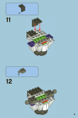 LEGO 7592 instructions page 9 – build guide