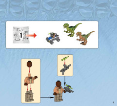 LEGO 75920 instructions page 3 – build guide