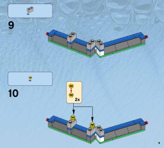 LEGO 75920 instructions page 9 – build guide