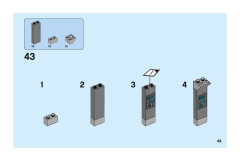 LEGO 75927 instructions page 49 – build guide