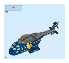 LEGO 75928 instructions page 44 – build guide