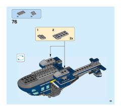 LEGO 75928 instructions page 49 – build guide