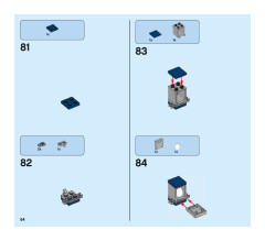 LEGO 75928 instructions page 54 – build guide
