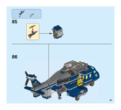 LEGO 75928 instructions page 55 – build guide