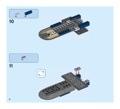 LEGO 75928 instructions page 8 – build guide