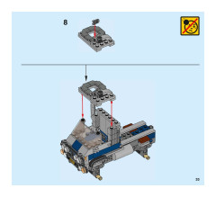 LEGO 75929 instructions page 33 – build guide
