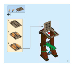 LEGO 75929 instructions page 49 – build guide