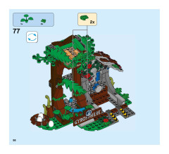 LEGO 75929 instructions page 58 – build guide