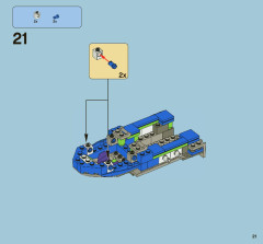 LEGO 7593 instructions page 21 – build guide